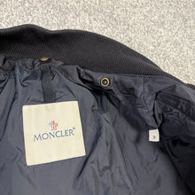 Load image into Gallery viewer, Moncler Muscade Bomber Jacket Navy Size 3
