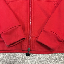 Load image into Gallery viewer, Moncler Zip-Up Hoodie Red Size Medium
