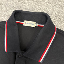 Load image into Gallery viewer, Moncler Polo Black Size XL
