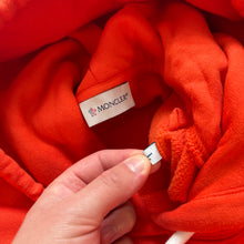 Load image into Gallery viewer, Women’s Moncler Hoodie Orange Size Large
