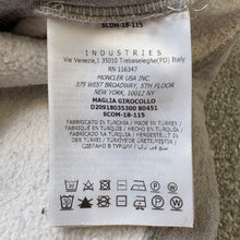 Load image into Gallery viewer, Moncler Sweatshirt Grey Size Large
