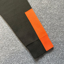 Load image into Gallery viewer, Moncler Tricot Cardigan Khaki &amp; Orange Size Medium
