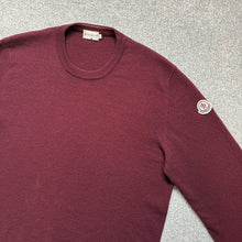 Load image into Gallery viewer, Moncler Sweatshirt Burgundy Size Large

