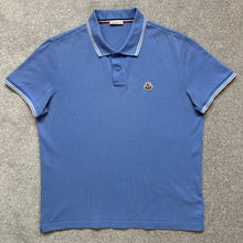 Load image into Gallery viewer, Moncler Polo Light Blue Size Large
