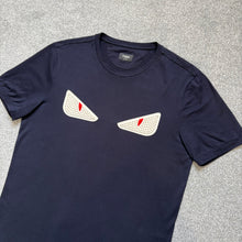 Load image into Gallery viewer, Fendi Bug Eye T-Shirt Navy Size 50
