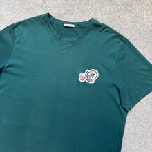 Load image into Gallery viewer, Moncler Double Logo T-Shirt Dark Green Size XXL
