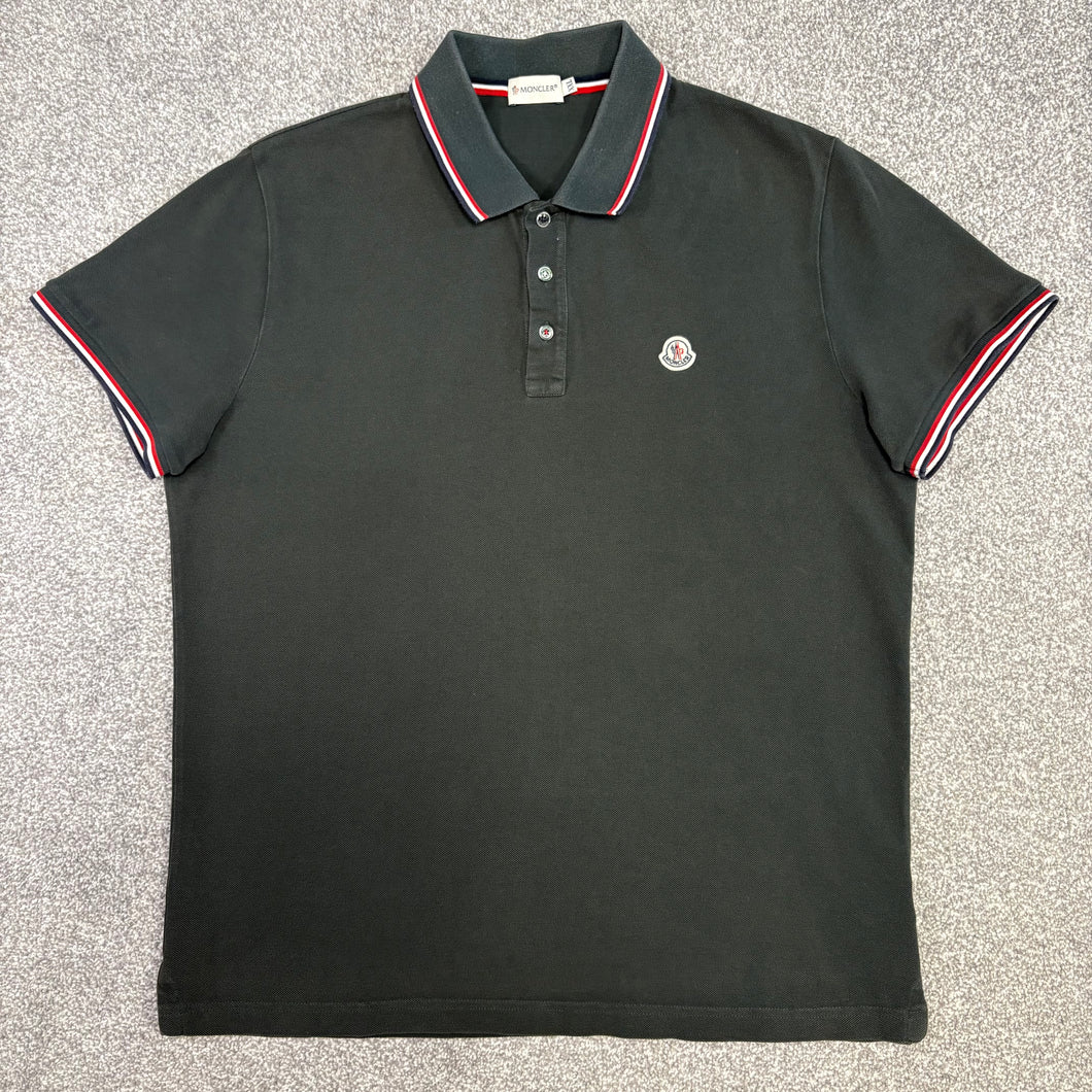 Moncler Polo Khaki Size XXL