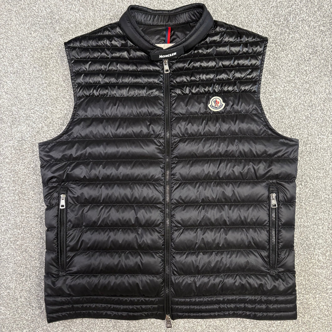 Moncler Gir Gilet Black Size 5