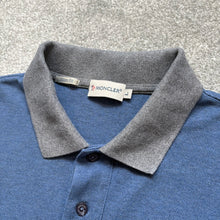 Load image into Gallery viewer, Moncler Polo Long Sleeve Blue Size Large
