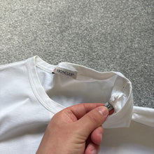 Load image into Gallery viewer, Moncler Double Logo T-Shirt White Size Medium
