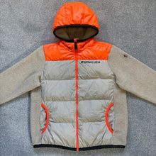 Load image into Gallery viewer, Moncler Grenoble Cardigan Orange &amp; Beige Age 14
