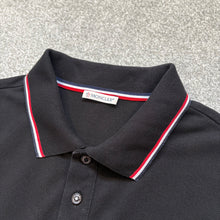 Load image into Gallery viewer, Moncler Polo Black Size Large
