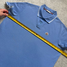 Load image into Gallery viewer, Moncler Polo Light Blue Size Large
