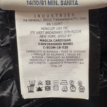 Load image into Gallery viewer, Moncler Cardigan Black Size Small
