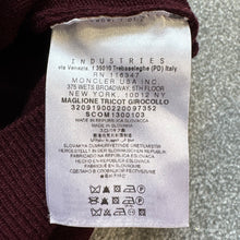 Load image into Gallery viewer, Moncler Sweatshirt Burgundy Size Large
