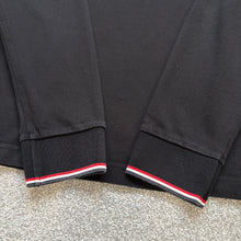 Load image into Gallery viewer, Moncler Polo Long Sleeve Black Size Large
