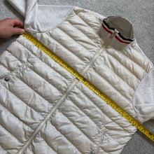 Load image into Gallery viewer, Moncler Padded Zip-Up Cream Size XL
