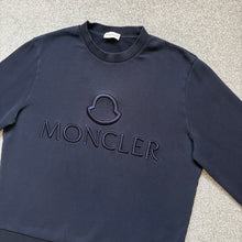 Load image into Gallery viewer, Moncler Embroidered Tracksuit Navy Size Medium
