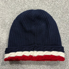 Load image into Gallery viewer, Children’s Moncler Beanie Navy Size Large
