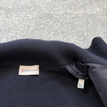 Load image into Gallery viewer, Moncler Tricot Cardigan Navy Size XL
