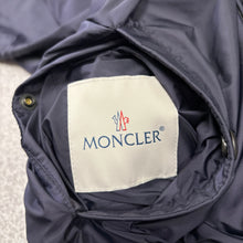 Load image into Gallery viewer, Moncler Barn Reversible Bomber Jacket Navy Size 4
