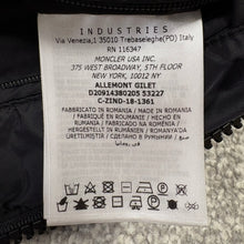 Load image into Gallery viewer, Moncler Allemont Gilet Black Size 2
