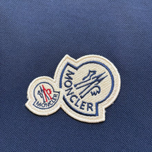Load image into Gallery viewer, Moncler Double Logo Polo Navy Size Medium

