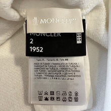 Load image into Gallery viewer, Moncler Hoodie White Size XL
