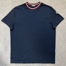 Load image into Gallery viewer, Moncler T-Shirt Navy Size Medium
