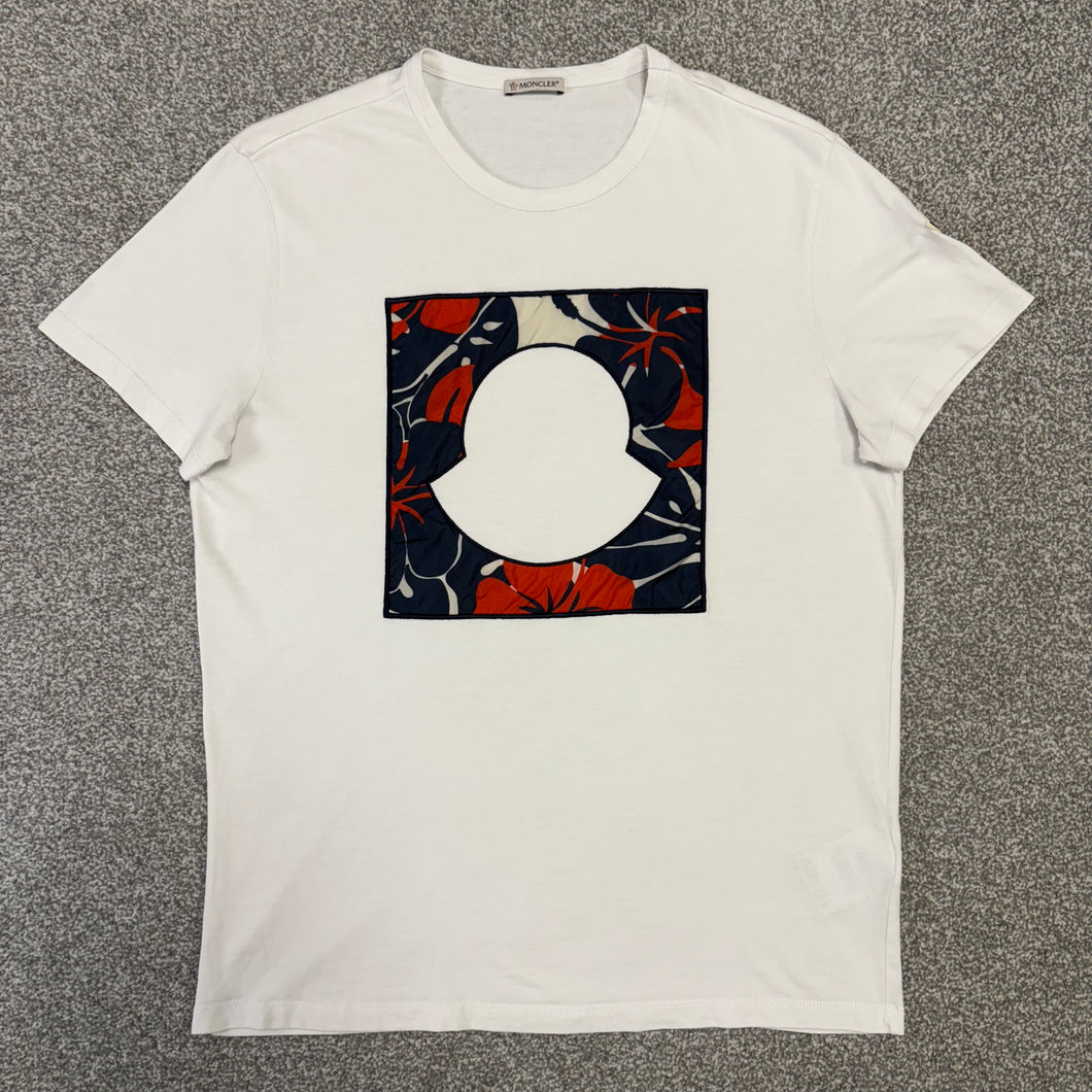 Moncler T-Shirt White Size Large