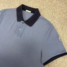 Load image into Gallery viewer, Moncler Polo Light Blue Size Small
