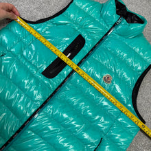 Load image into Gallery viewer, Moncler Usedom Gilet Turquoise Size 4
