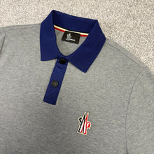 Load image into Gallery viewer, Moncler Grenoble Polo Grey Size Large
