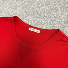 Load image into Gallery viewer, Moncler Double Logo T-Shirt Red Size XL
