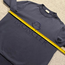 Load image into Gallery viewer, Moncler Embroidered Sweater Navy Size Medium
