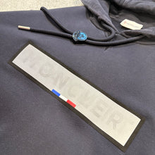 Load image into Gallery viewer, Moncler Department Hoodie Navy Size Large
