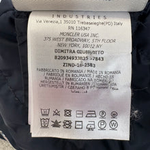 Load image into Gallery viewer, Women’s Moncler Dimitra Navy Size 1

