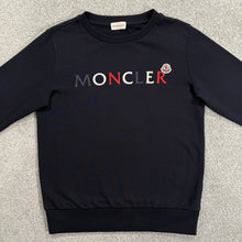 Load image into Gallery viewer, Moncler Sweatshirt Navy Age 14
