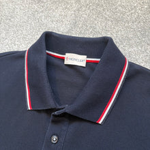 Load image into Gallery viewer, Moncler Polo Long Sleeve Navy Size XL
