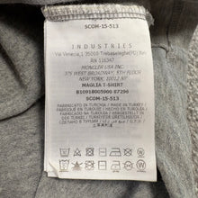 Load image into Gallery viewer, Moncler T-Shirt Grey Size Medium (Fits XS)
