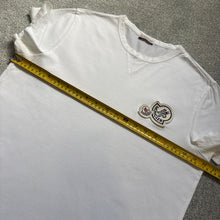 Load image into Gallery viewer, Moncler Double Logo T-Shirt White Size Medium
