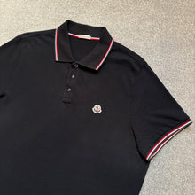 Load image into Gallery viewer, Moncler Polo Black Size XL

