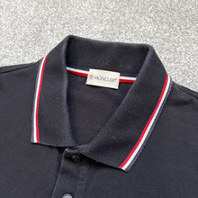 Load image into Gallery viewer, Moncler Polo Black Size Medium
