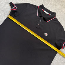Load image into Gallery viewer, Moncler Polo Black Size Large

