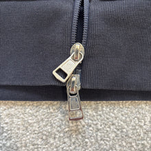 Load image into Gallery viewer, Moncler Tricolour Zip-Up Hoodie Navy Size Large
