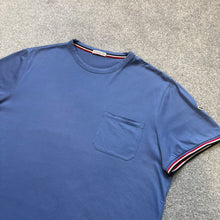 Load image into Gallery viewer, Moncler T-Shirt Blue Size XL
