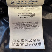 Load image into Gallery viewer, Moncler Montcla Navy Size 4
