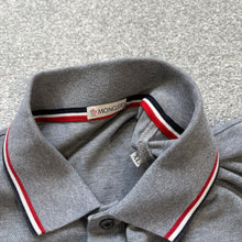 Load image into Gallery viewer, Moncler Polo Long Sleeve Grey Size XL
