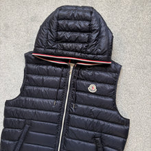 Load image into Gallery viewer, Moncler Cyriaque Gilet Navy Size 4
