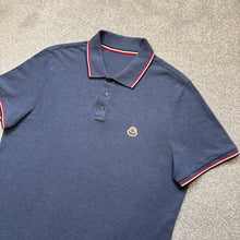 Load image into Gallery viewer, Moncler Polo Blue Size XL
